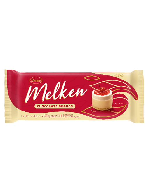 CHOCOLATE EM BARRA BRANCO MELKEN 1,010KG HARALD