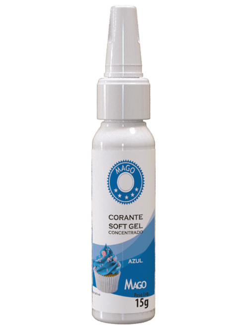 CORANTE SOFT GEL AZUL 15G MAGO