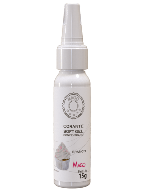 CORANTE SOFT GEL BRANCO 15G MAGO