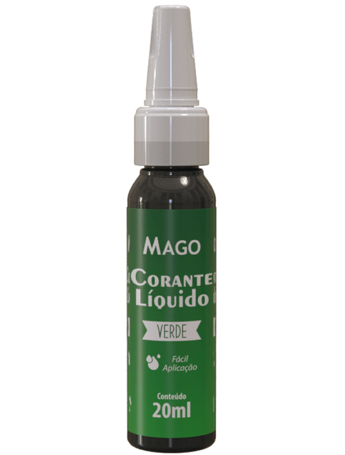 CORANTE LIQUIDO VERDE 20ML MAGO