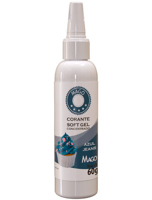 CORANTE ALIMENTICIO SOFT GEL AZUL JEANS 60G MAGO