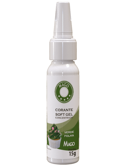 CORANTE SOFT GEL VERDE FOLHA 15G MAGO