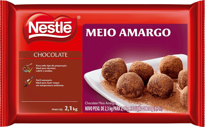 Chocolate Nobre Branco - Barra 2,1kg SICAO