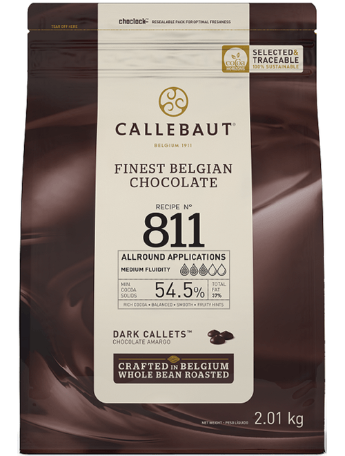 CHOCOLATE AMARGO EM GOTAS 2,01KG CALLEBAUT