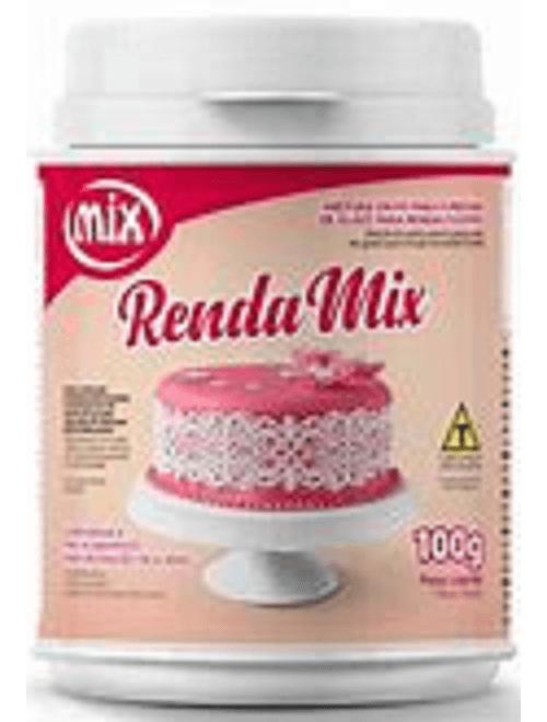 MISTURA EM PO PARA O PREPARO DE GLACE PARA RENDAS FLEXIVEIS 100G
