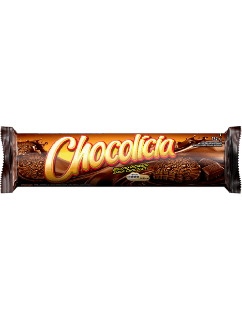 BISCOITO RECHEADO SABOR CHOCOLATE 132G