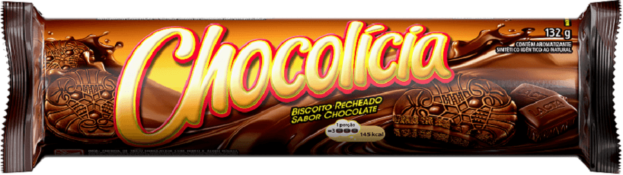 Bolachas Chocolate com Recheio de Coco Secret Biscuits - emb. 132