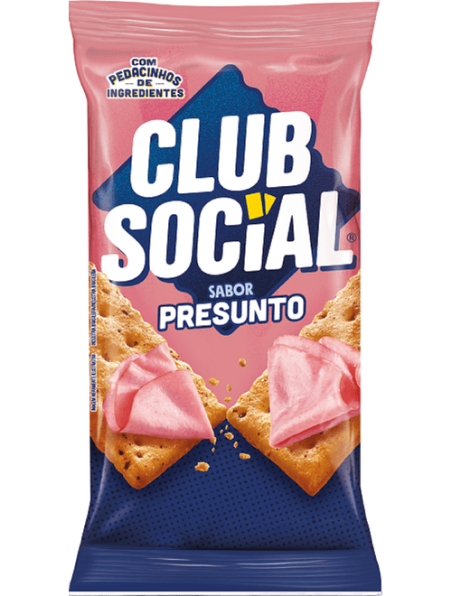 BISCOITO CLUB SOCIAL SALGADO SABOR PRESUNTO 141G