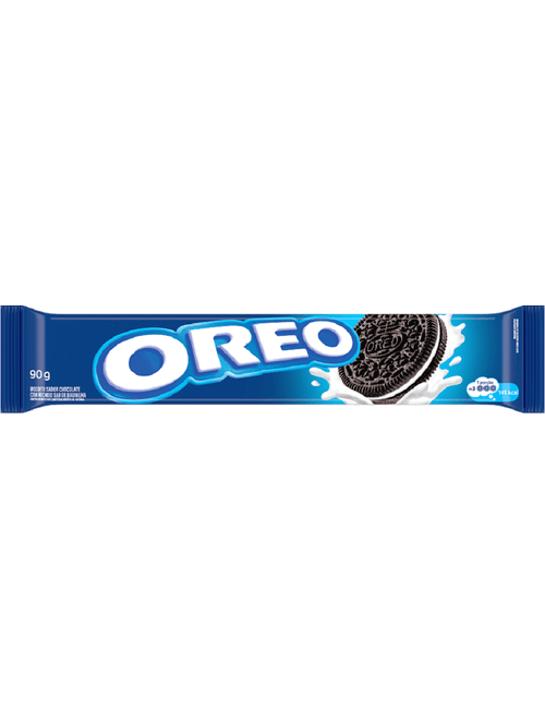 BISCOITO OREO SABOR CHOCOLATE COM RECHEIO SABOR BAUNILHA 90G