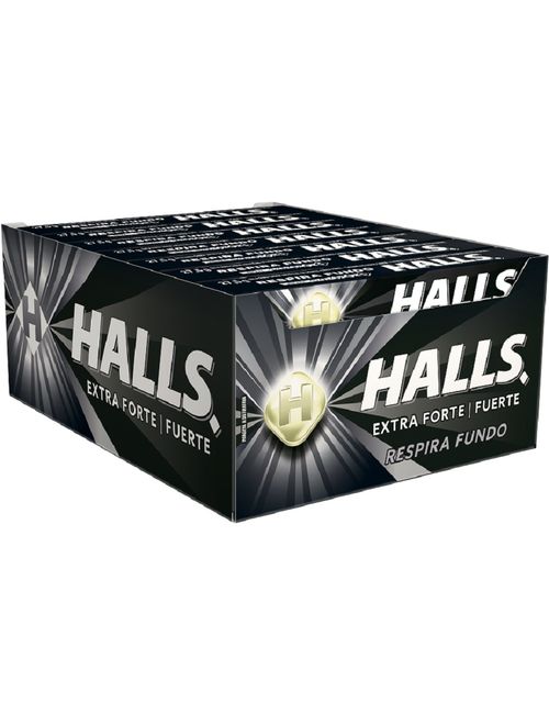DROPS HALLS SABOR EXTRA FORTE COM 21 UNIDADES