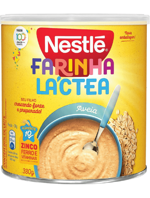 FARINHA LACTEA NESTLE LATA 380G
