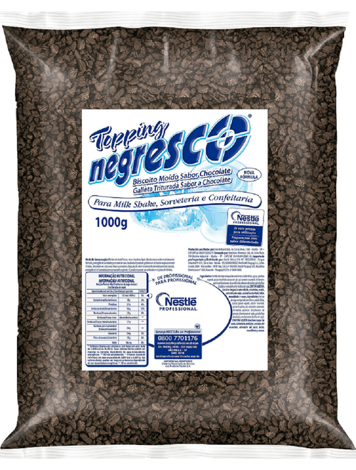 BISCOITO NEGRESCO MOIDO PACOTE 1KG NESTLE