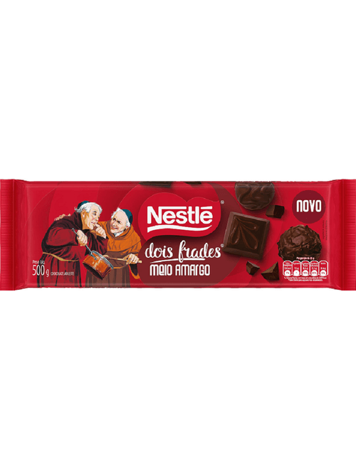 CHOCOLATE COBERTURA MEIO AMARGO NESTLE 500G
