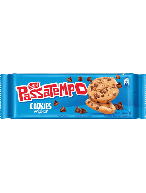 BISCOITO PASSATEMPO COOKIE ORIGINAL 60G NESTLE