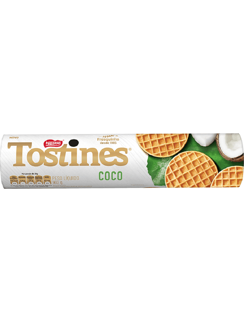 BISCOITO DE COCO 160G TOSTINES