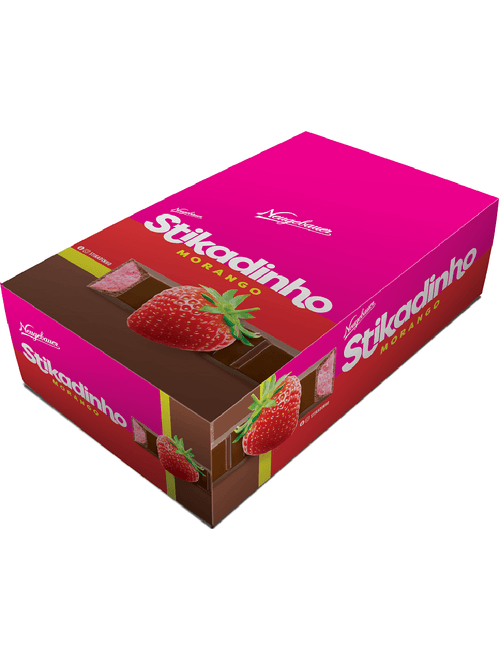 CHOCOLATE STIKADINHO CONTEM 32 UNIDADES DE 12,3G CADA