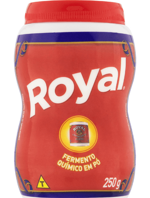 FERMENTO QUIMICO EM PO 250G ROYAL