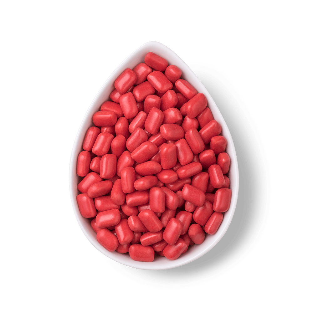 PASTILHA MINI MINTY SABOR MORANGO CONTEM 12 UNIDADES DE 14G CADA