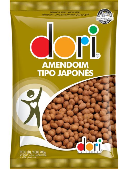 AMENDOIM TIPO JAPONES 700G DORI