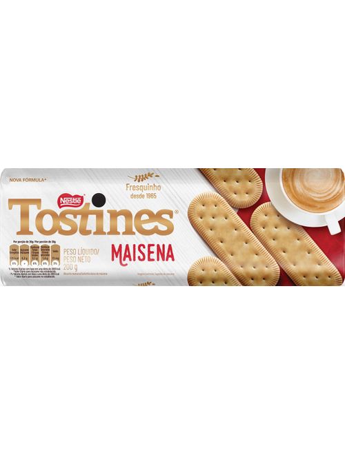 BISCOITO TOSTINES MAIZENA 200G