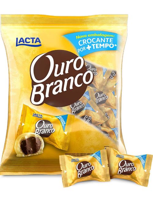BOMBOM OURO BRANCO PACOTE DE 1KG