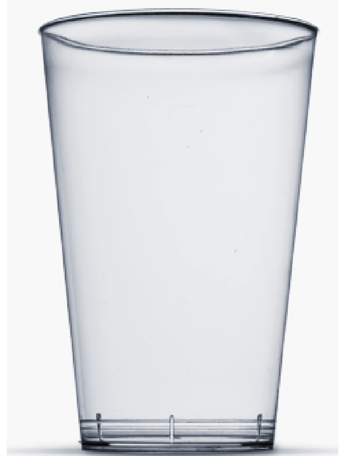 COPO PIC 400ML CRISTAL PACOTE COM 10 UNIDADES PLASTILANIA