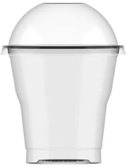 COPO BELLO 150ML CRISTAL COM TAMPA BOLHA PACOTE COM 20 UNIDADES PLASTILANIA