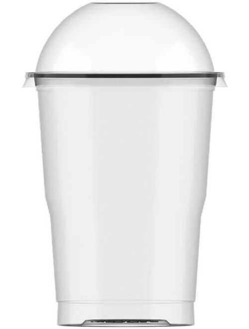 COPO BELLO 250ML COM TAMPA BOLHA CRISTAL PACOTE COM 20 UNIDADES PLASTILANIA