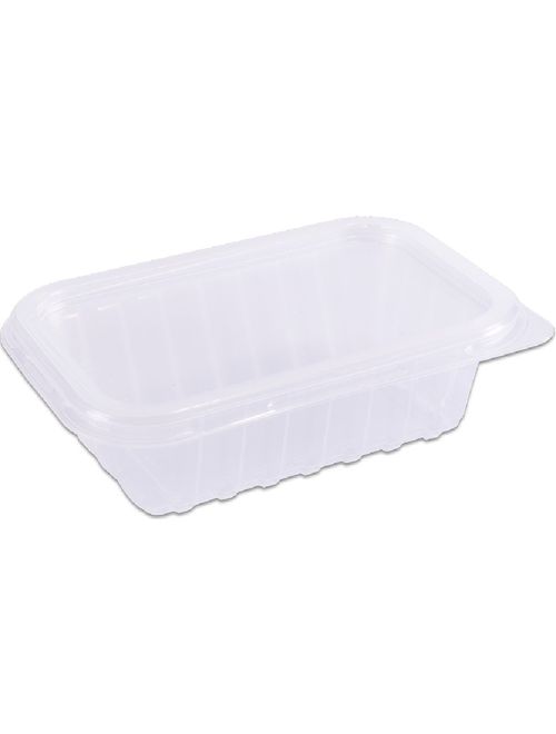 POTE RETANGULAR COM TAMPA 250ML PACOTE COM 24 UNIDADES PRAFESTA