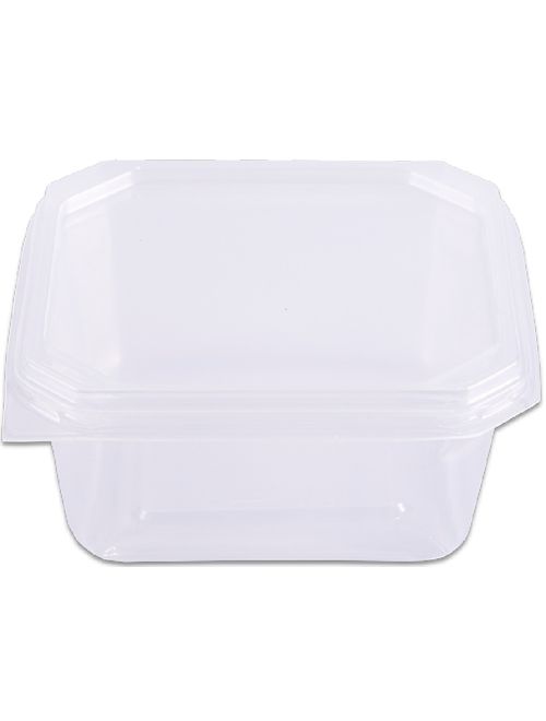 POTE QUADRADO COM TAMPA 150ML PACOTE COM 20 UNIDADES PRAFESTA