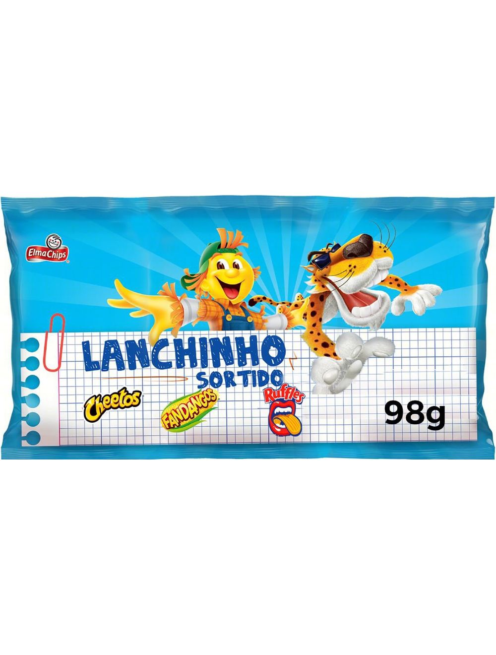 Kit Cheetos Onda Requeijão Elma Chips (45g x 10)