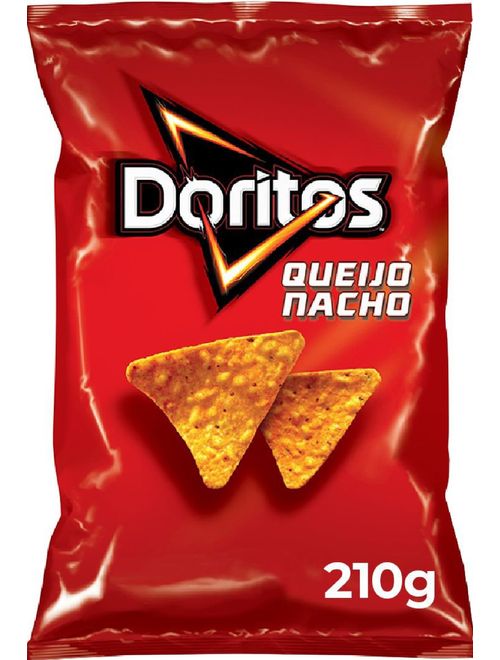 SALGADINHO DORITOS QUEIJO NACHO 210G ELMA CHIPS
