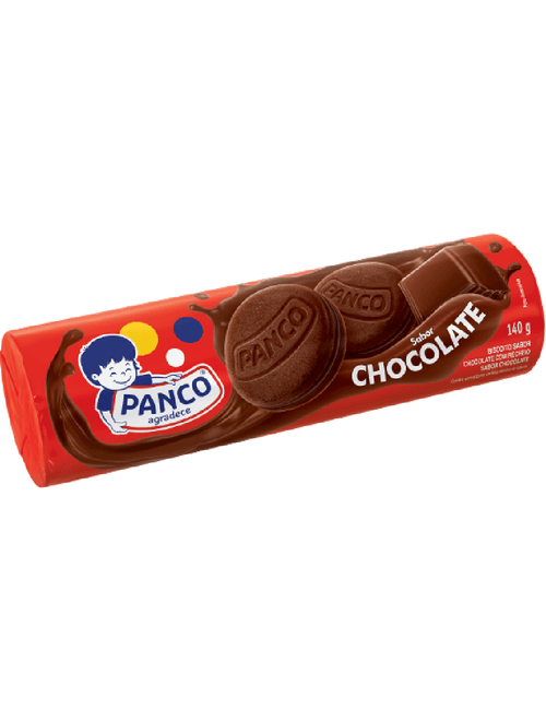 BISCOITO RECHEADO 140G CHOCOLATE PANCO
