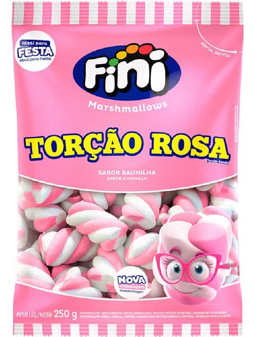 MARSHMALLOW FINI 250G TORCAO ROSA