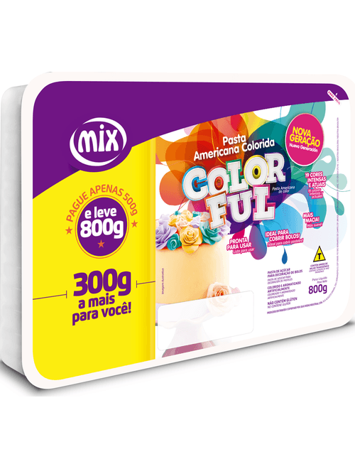 PASTA AMERICANA VERMELHA 800G MIX