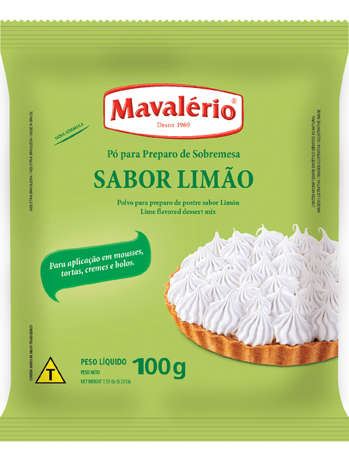 PO PARA SOBREMESA 100G LIMAO MAVALERIO