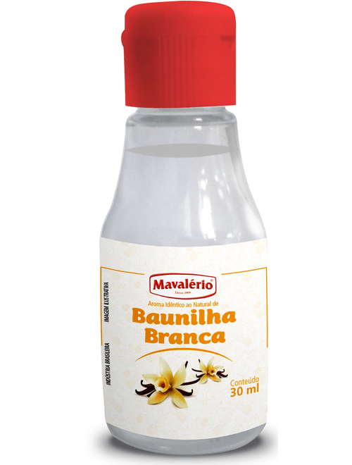 AROMA 30ML BAUNILHA BRANCA MAVALERIO