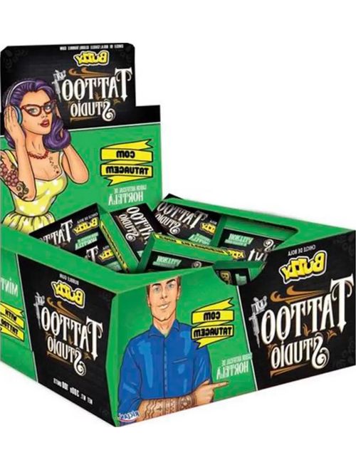 CHICLE BUZZY C/100 TATTOO STUDIO HORTELA RICLAN