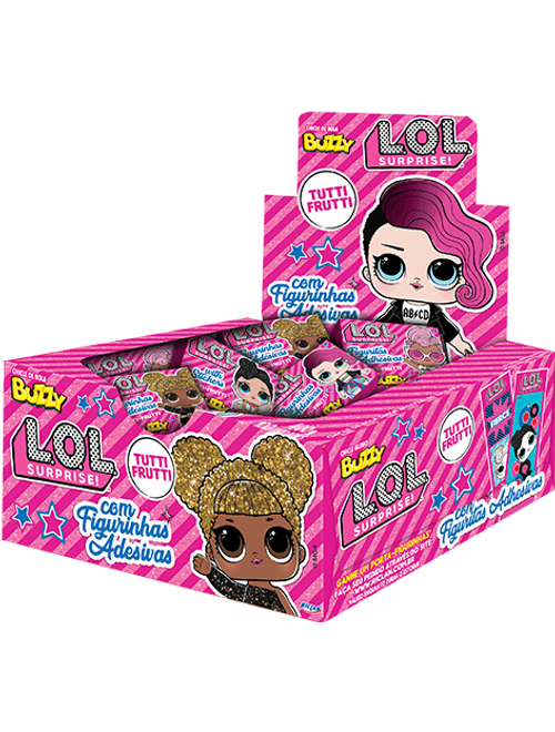 CHICLE BUZZY LOL C/100 TUTTI FRUTTI RICLAN