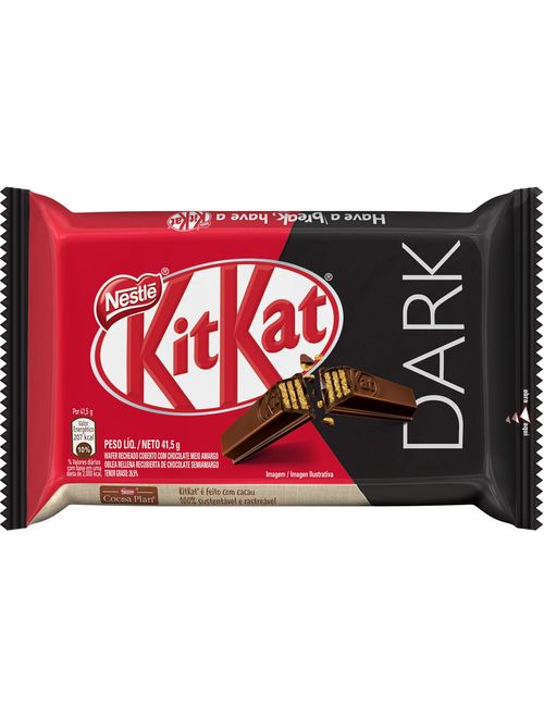 CHOCOLATE KITKAT DARK CONTEM 24 UNIDADES DE 41,5G CADA