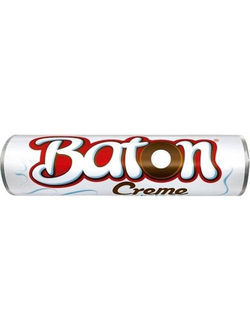 CHOCOLATE BATON AO LEITE COM RECHEIO AO LEITE CONTEM 30 UNIDADES DE 16G CADA