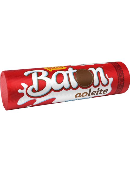 CHOCOLATE BATON AO LEITE CONTEM 10 UNIDADES DE 64G CADA