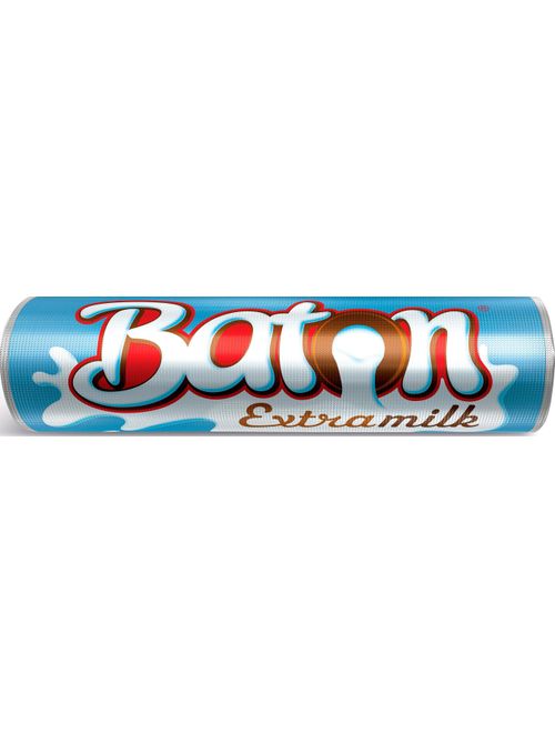 CHOCOLATE BATON EXTRAMILK CONTEM 10 UNIDADES DE 64G CADA