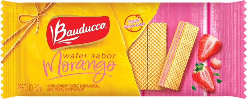 Wafer-morango-30g