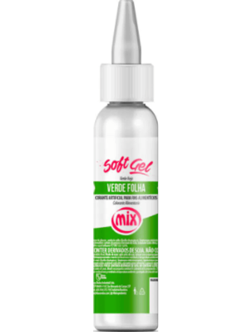 CORANTE SOFTGEL 25G VERDE FOLHA MIX