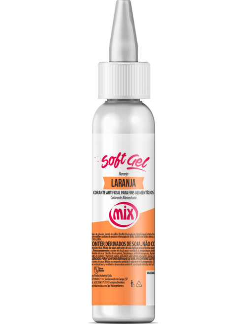 CORANTE SOFTGEL 25G LARANJA MIX