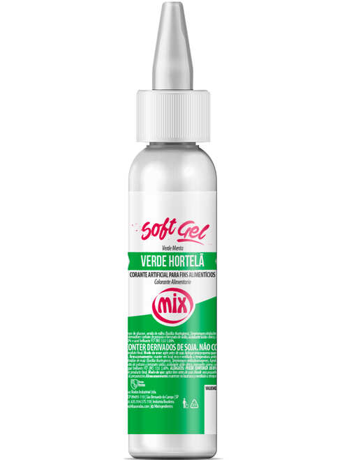 CORANTE SOFTGEL 25G VERDE HORTELA