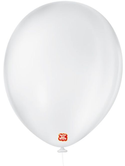 BALAO 11 LISO BRANCO POLAR COM 50 UNIDADES SAO ROQUE