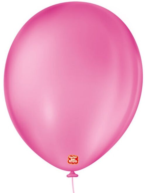 BALAO 11 LISO ROSA SCHOCK COM 50 UNIDADES SAO ROQUE