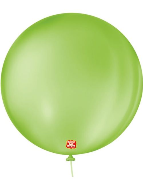 BALAO 5 LISO VERDE LIMA COM 50 UNIDADES SAO ROQUE